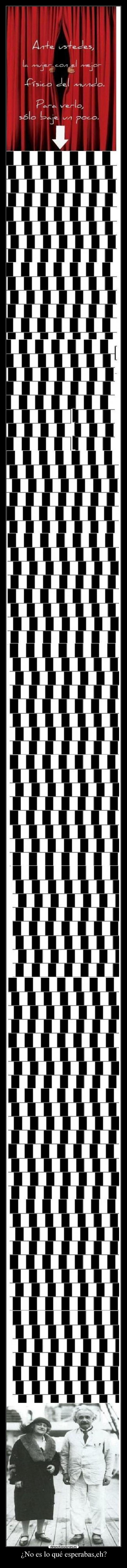 ¿No es lo qué esperabas,eh? -