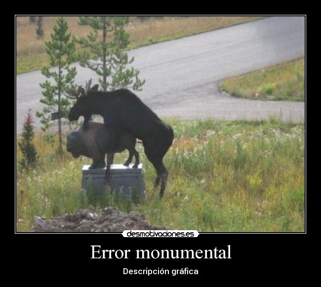 Error monumental - 