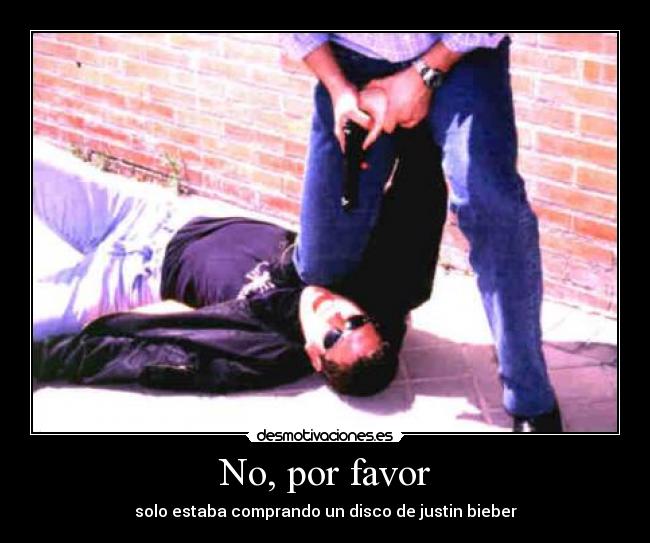 No, por favor - 