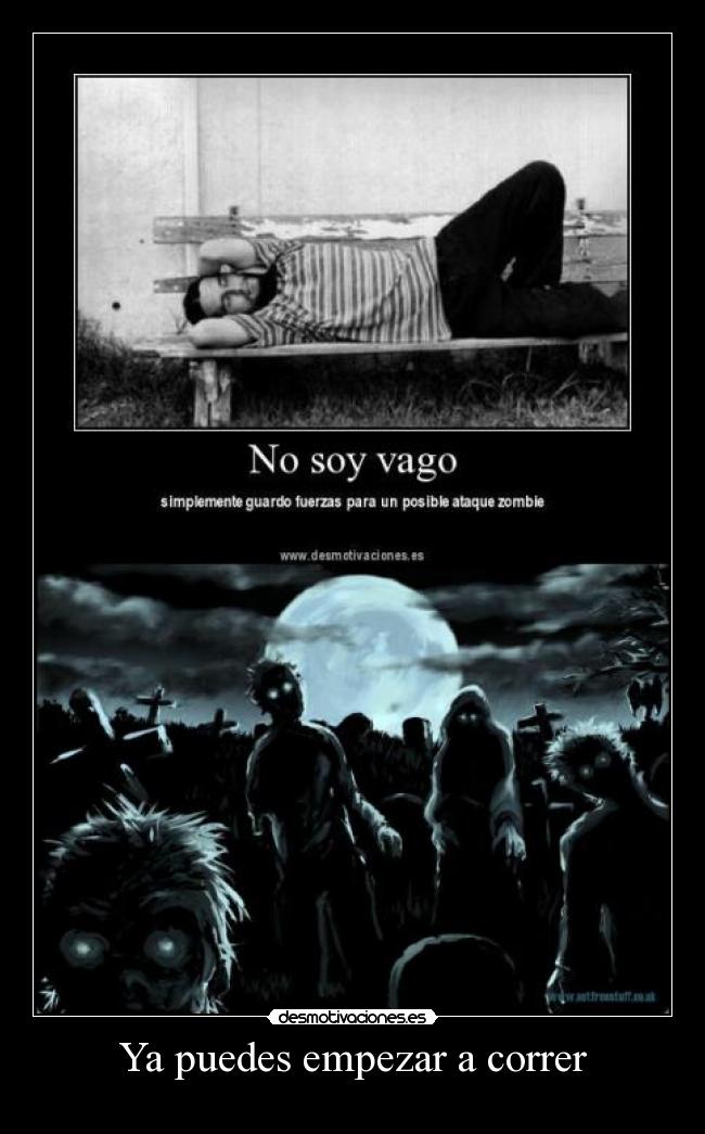 Ya puedes empezar a correr - 