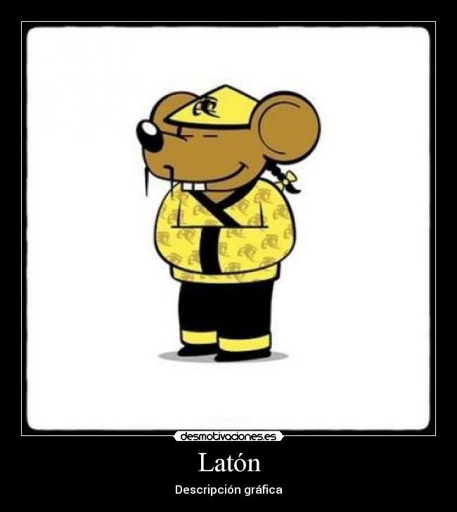 Latón - Descripción gráfica