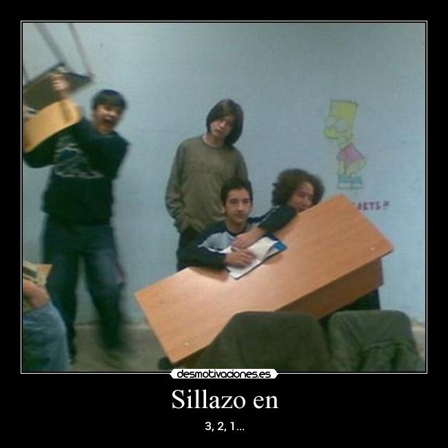 Sillazo en - 3, 2, 1...
