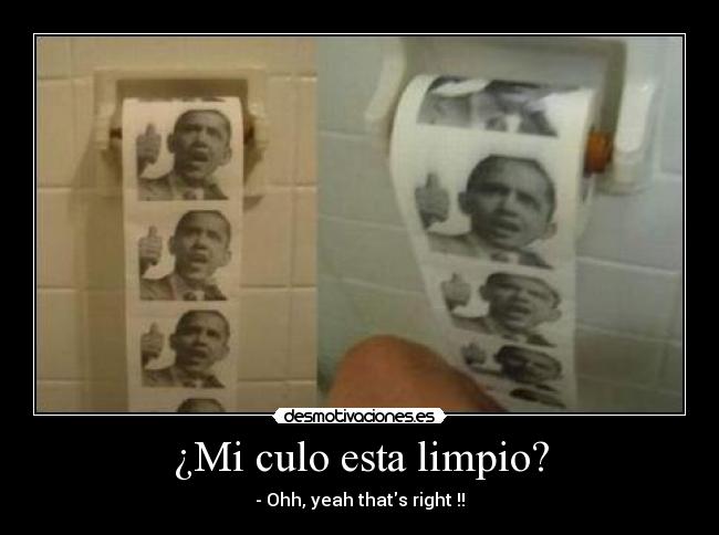 ¿Mi culo esta limpio? - 