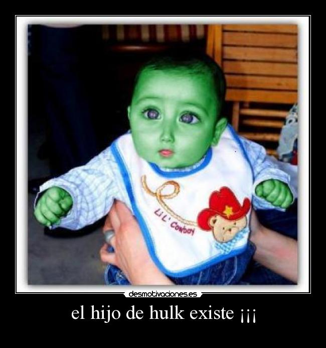 el hijo de hulk existe ¡¡¡ -