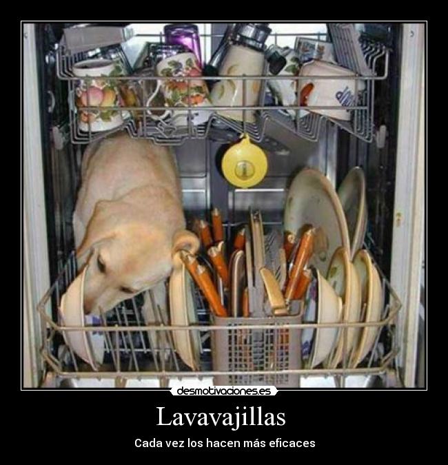 Lavavajillas  - Cada vez los hacen más eficaces