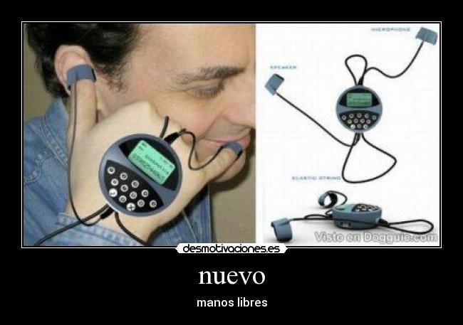 nuevo - manos libres
