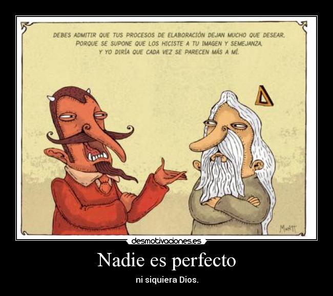 Nadie es perfecto - 