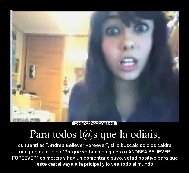 Para todos l@s que la odiais, -