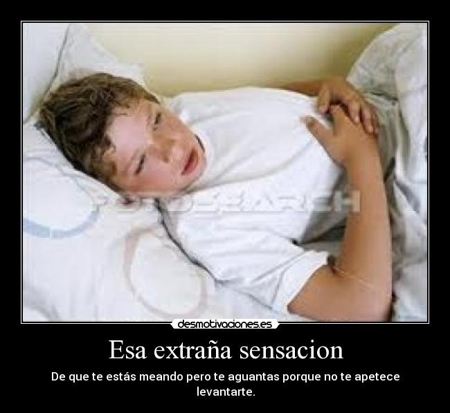 Esa extraña sensacion - 