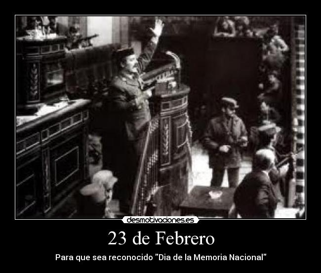 23 de Febrero - Para que sea reconocido Dia de la Memoria Nacional