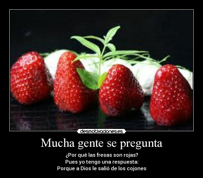 Mucha gente se pregunta -