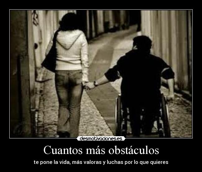 carteles obstaculos obstaculos luchar desmotivaciones