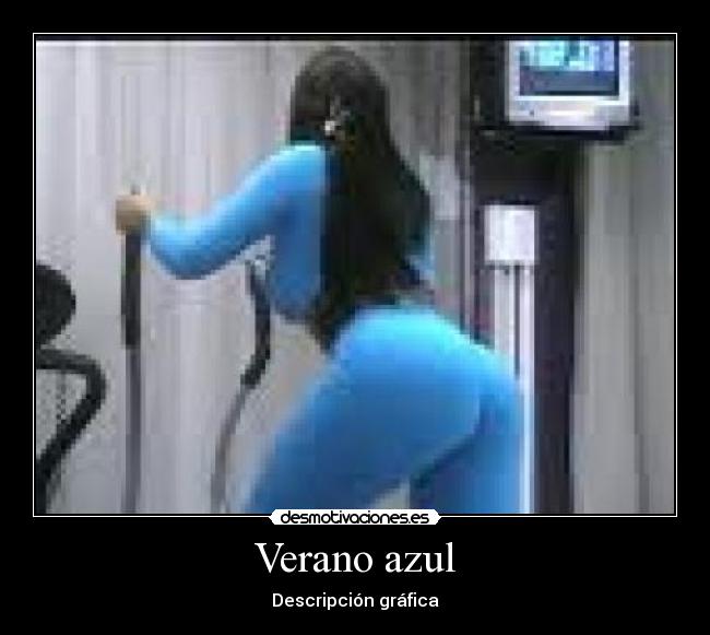 Verano azul - Descripción gráfica