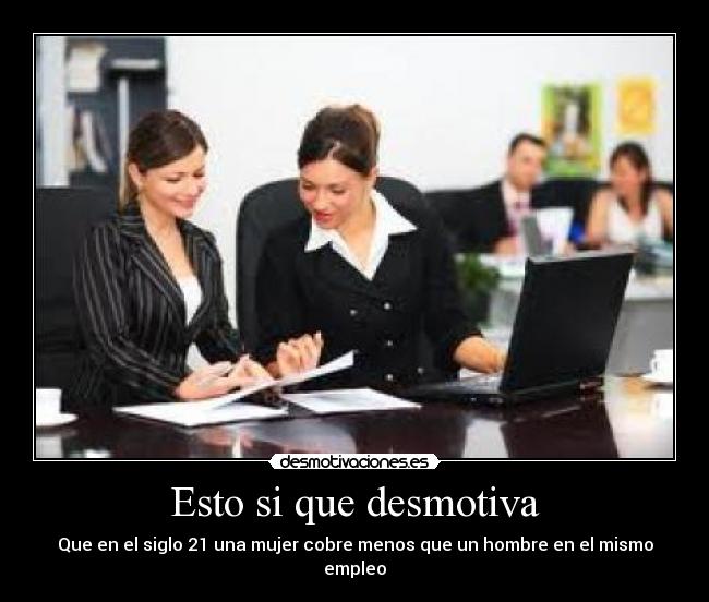 Esto si que desmotiva - 