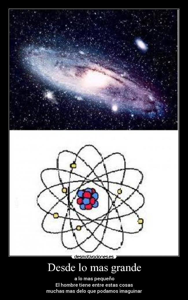 Desde lo mas grande -