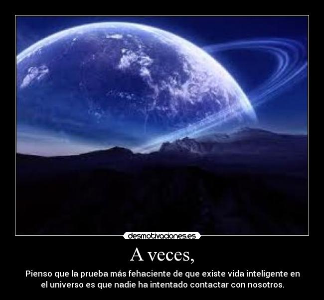 A veces, - 