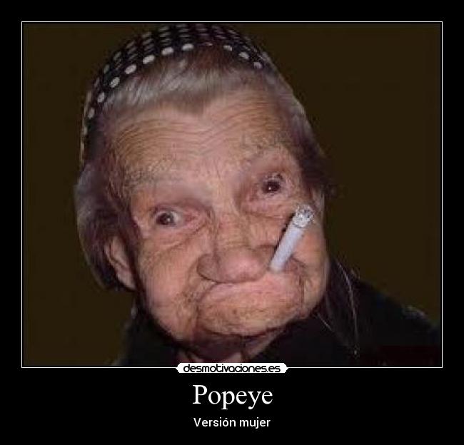 Popeye - Versión mujer
