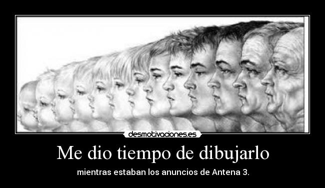 Me dio tiempo de dibujarlo - 