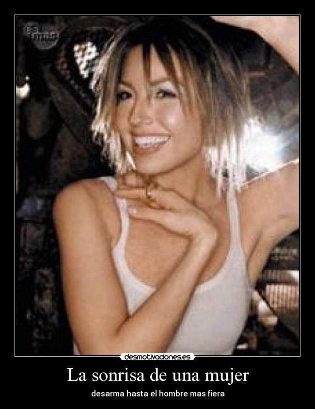 La sonrisa de una mujer - 