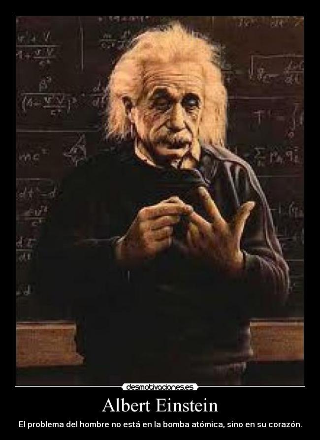 Albert Einstein -