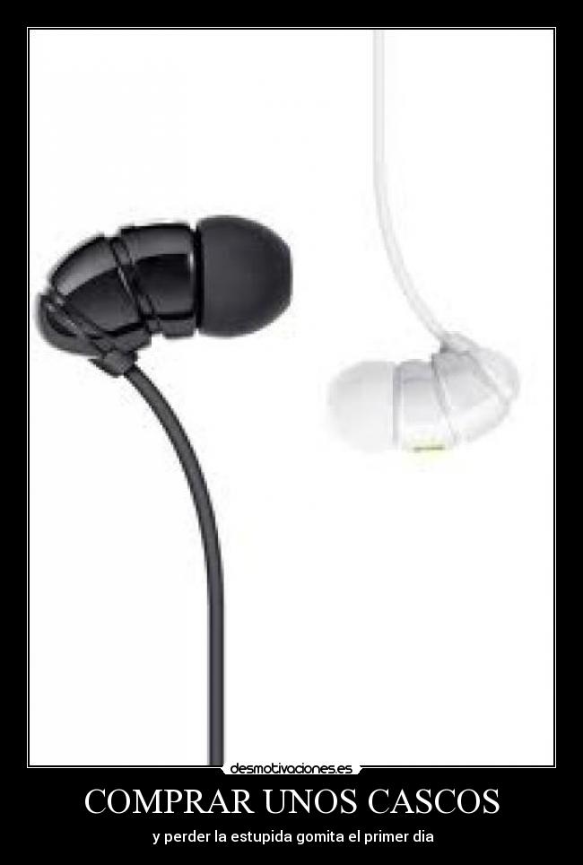 COMPRAR UNOS CASCOS -