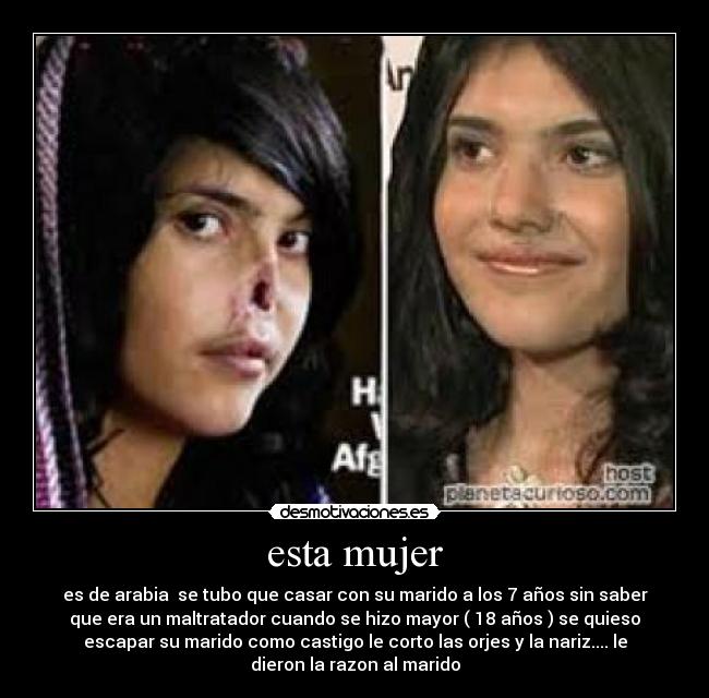 esta mujer -