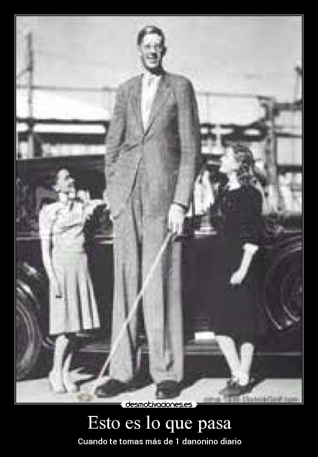 Esto es lo que pasa - Cuando te tomas más de 1 danonino diario