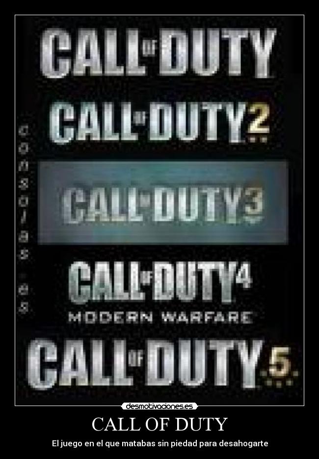 CALL OF DUTY -