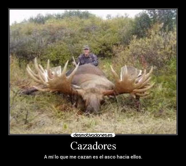 carteles cazadores desmotivaciones