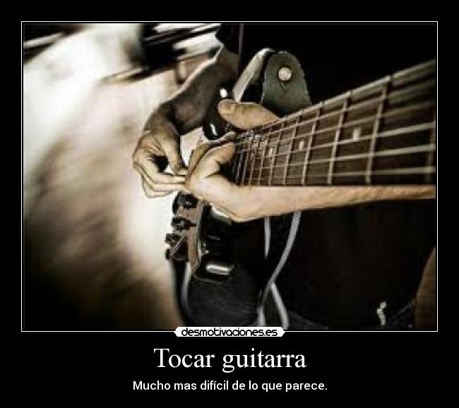 Tocar guitarra - 