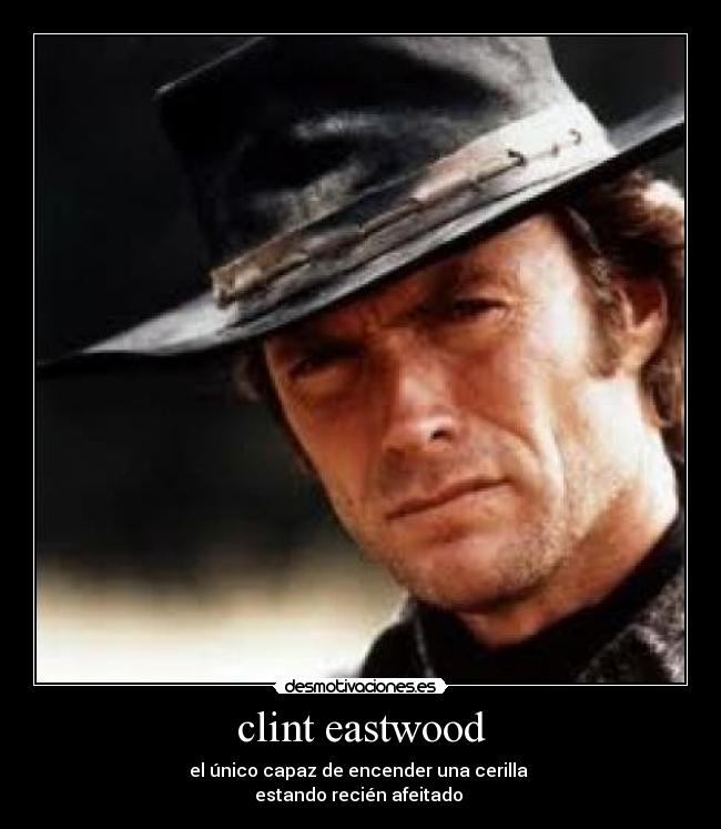 clint eastwood -