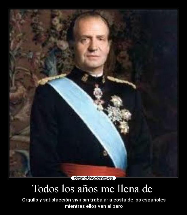 Todos los años me llena de  - 