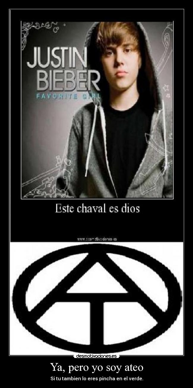 Ya, pero yo soy ateo - Si tu tambien lo eres pincha en el verde.