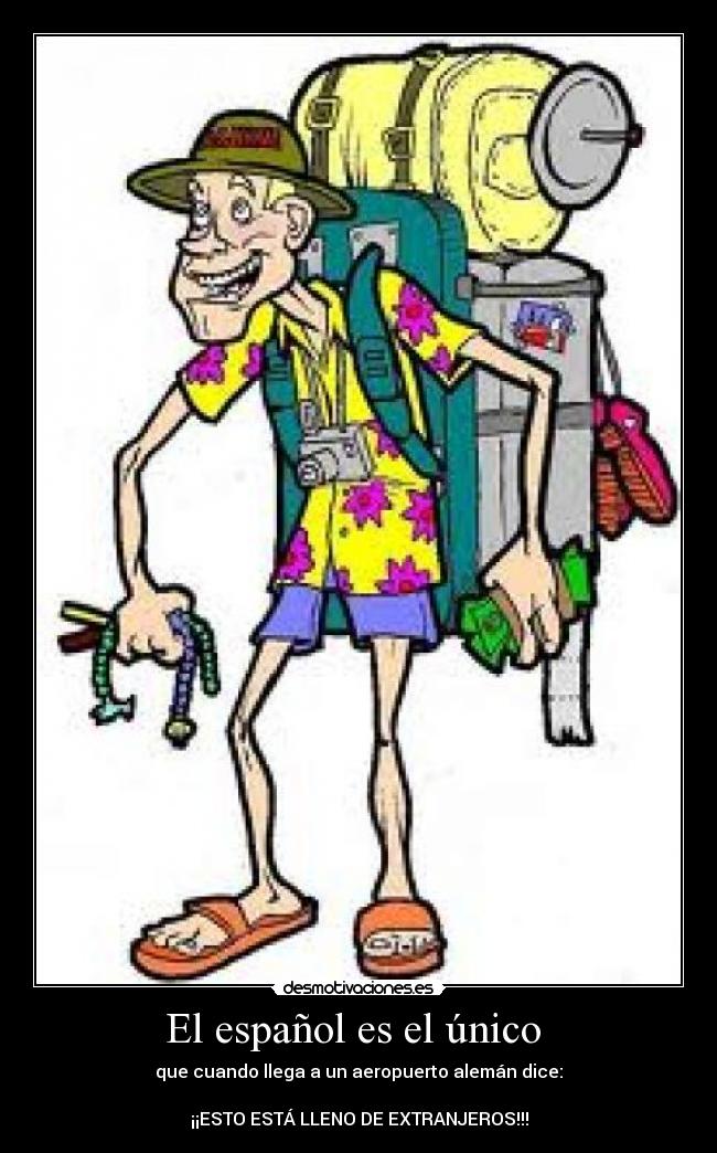 El español es el único  - 
