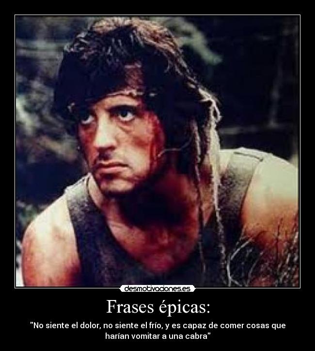 Frases épicas: - 