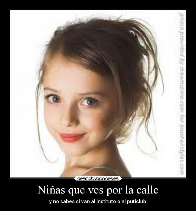 Niñas que ves por la calle -