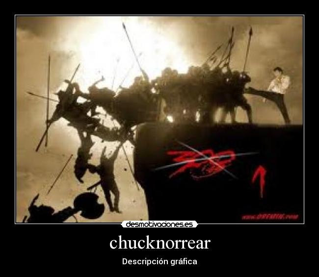 chucknorrear - Descripción gráfica