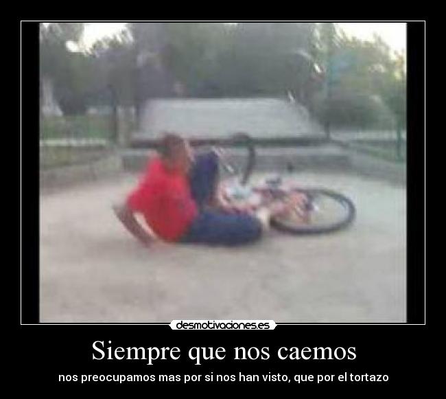 Siempre que nos caemos - 