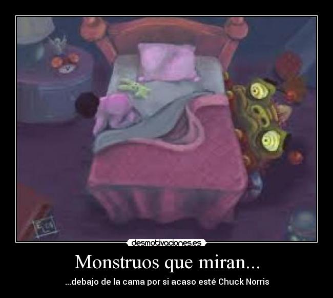 Monstruos que miran... - 