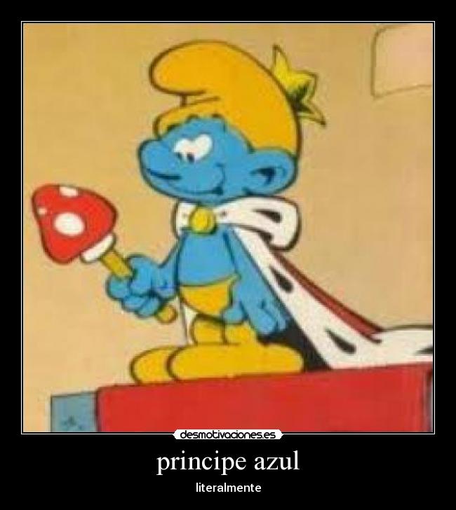 principe azul - literalmente