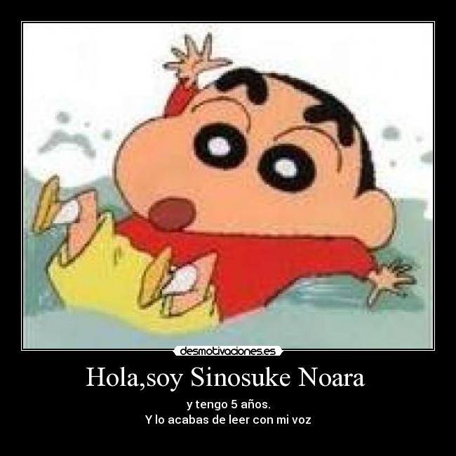Hola,soy Sinosuke Noara -