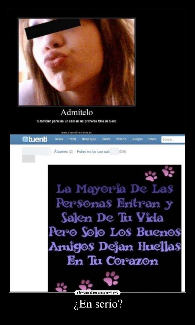 ¿En serio? -