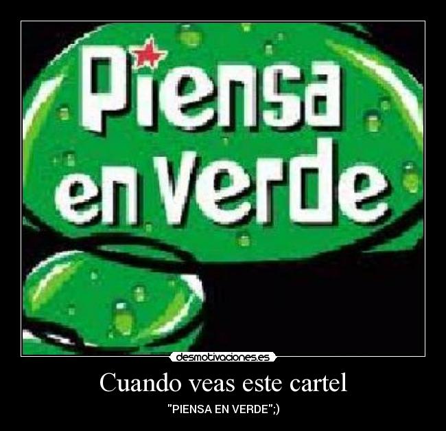 Cuando veas este cartel -