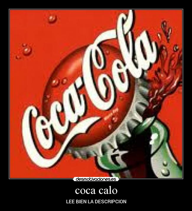 coca calo - 