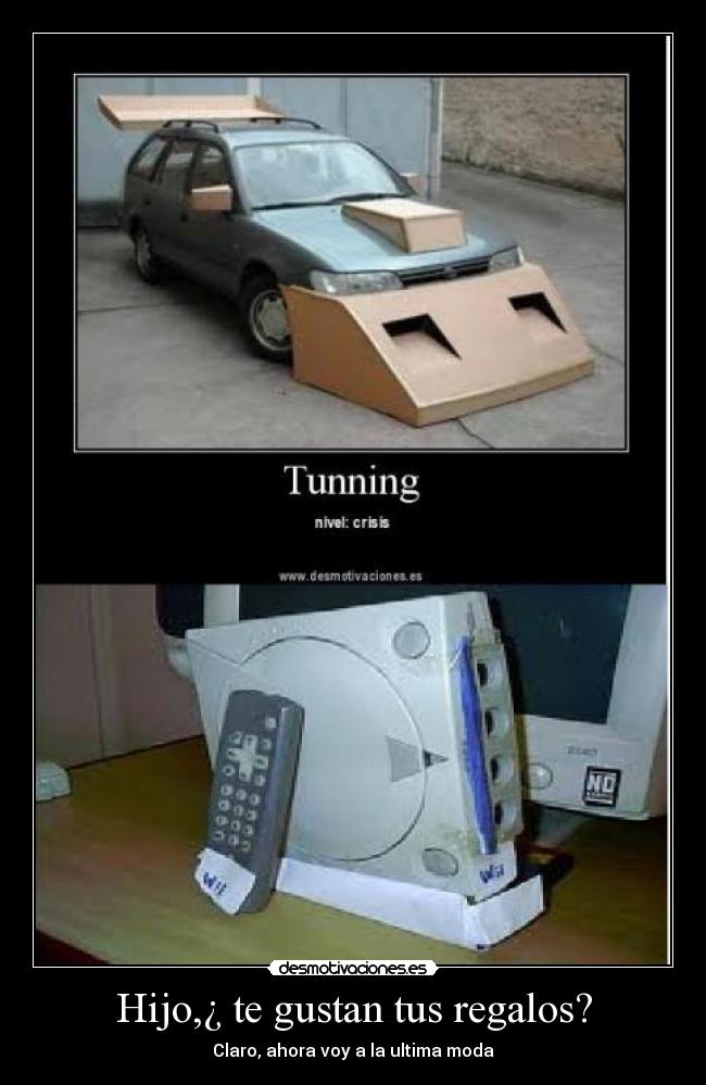 Hijo,¿ te gustan tus regalos? - 