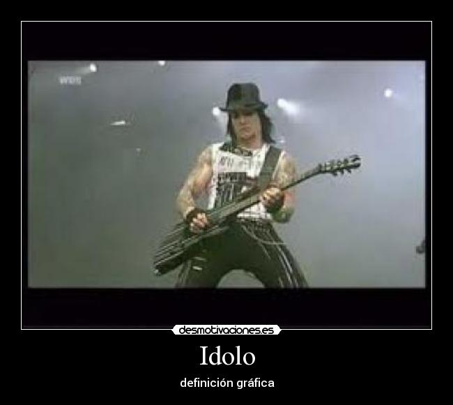 Idolo - definición gráfica