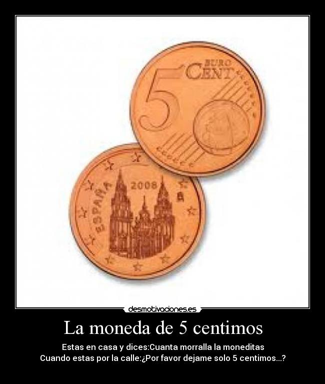 La moneda de 5 centimos - 