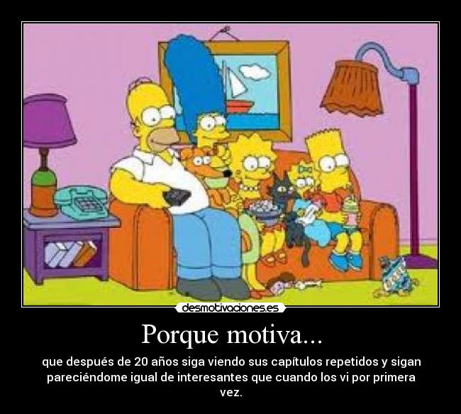 Porque motiva... -