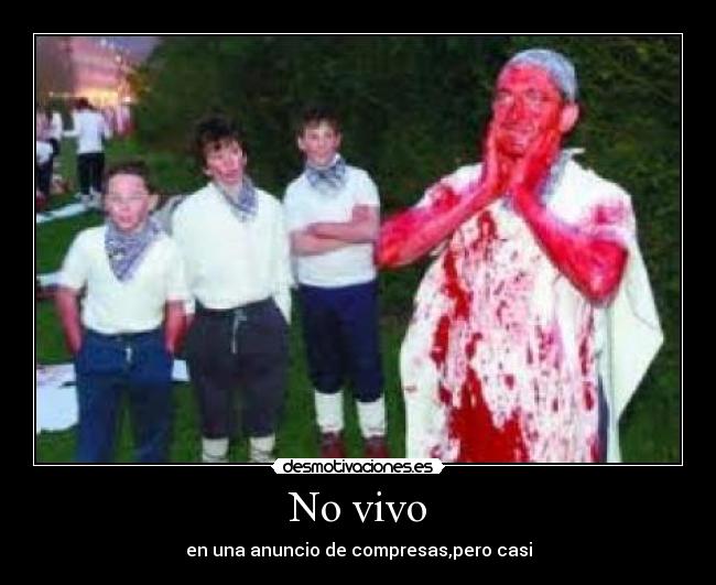 No vivo -