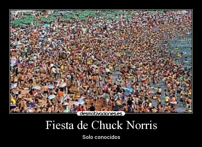 Fiesta de Chuck Norris -